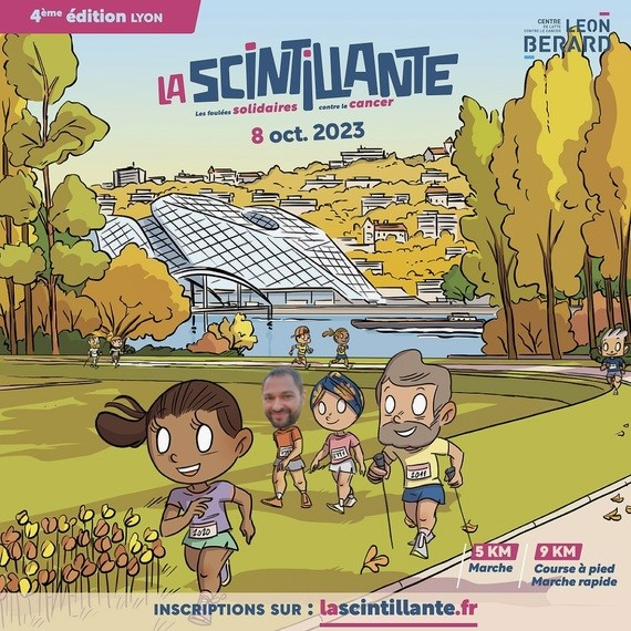 Des sous contre le cancer et pour faire courir Thierry 