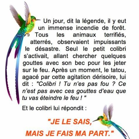 La part du colibri