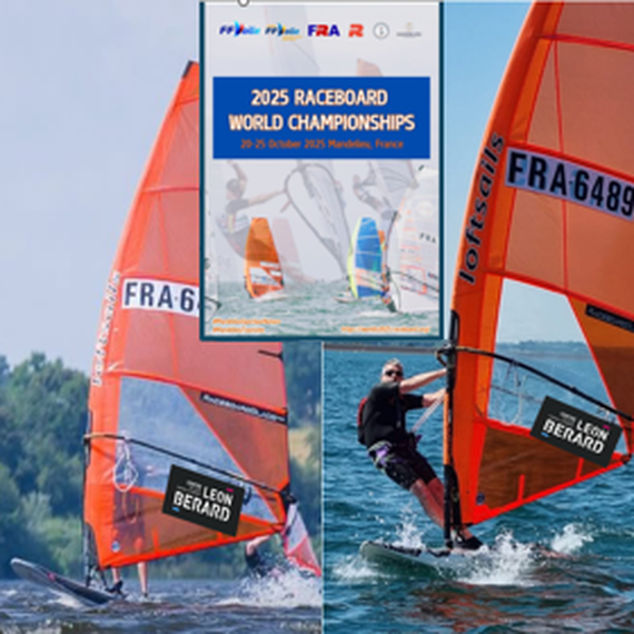 Retour GAGNANT Championnat du Monde Raceboard Octobre 2025 Mandelieu 