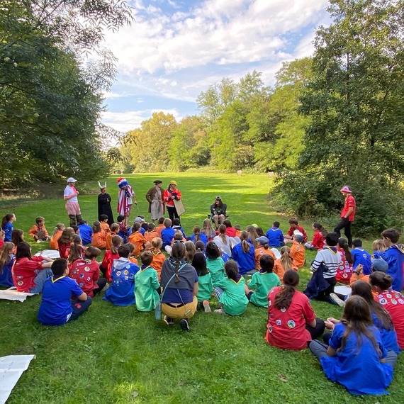 Scouts Genas Chassieu - collecte pour la recherche contre les cancers pédiatriques