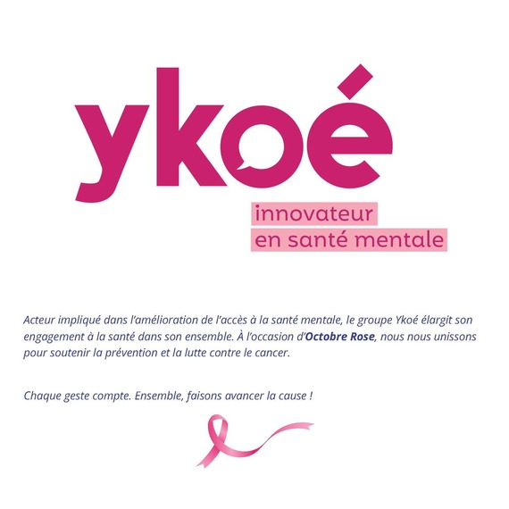Ykoé se mobilise : donnez pour vaincre le cancer !